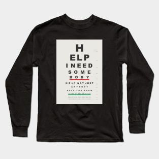 HELP Long Sleeve T-Shirt